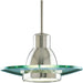 Myhouse Lighting Progress Lighting - P5003-09 - One Light Pendant - Glass Pendants - Brushed Nickel