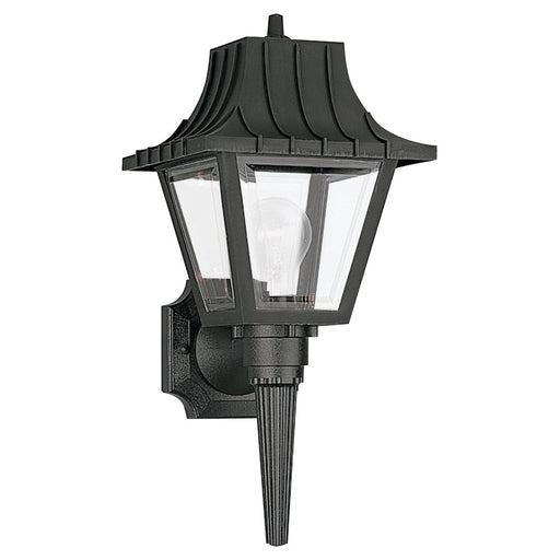 Myhouse Lighting Generation Lighting - 8720-32 - One Light Outdoor Wall Lantern - Polycarbonate Outdoor - Black