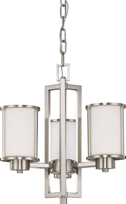 Myhouse Lighting Nuvo Lighting - 60-2851 - Three Light Chandelier - Odeon - Brushed Nickel