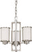 Myhouse Lighting Nuvo Lighting - 60-2851 - Three Light Chandelier - Odeon - Brushed Nickel