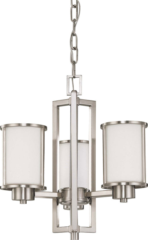 Myhouse Lighting Nuvo Lighting - 60-2851 - Three Light Chandelier - Odeon - Brushed Nickel