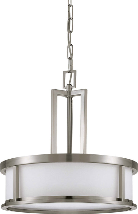 Myhouse Lighting Nuvo Lighting - 60-2857 - Four Light Pendant - Odeon - Brushed Nickel