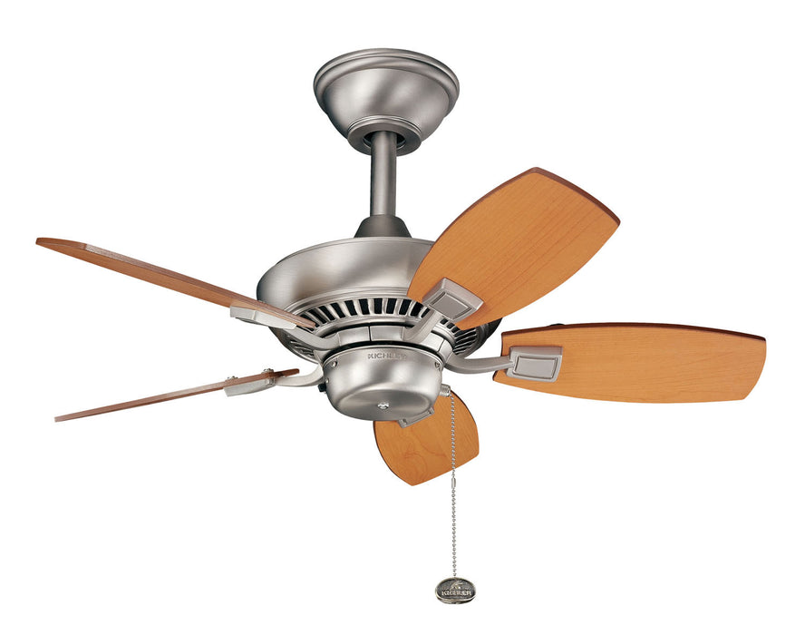 Myhouse Lighting Kichler - 300103NI - 30"Ceiling Fan - Canfield - Brushed Nickel