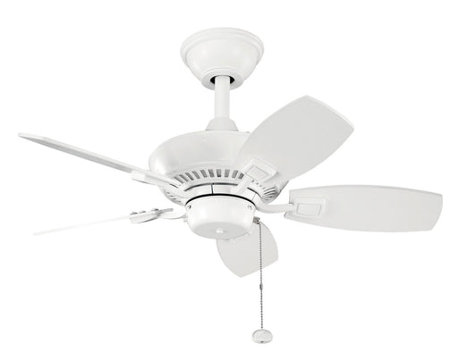 Myhouse Lighting Kichler - 300103WH - 30"Ceiling Fan - Canfield - White