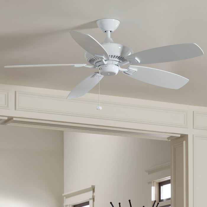 Myhouse Lighting Kichler - 300117WH - 52"Ceiling Fan - Canfield - White