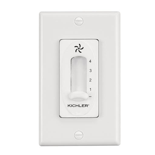 Myhouse Lighting Kichler - 337012WH - 4 Speed Fan Slide Control - Accessory - White