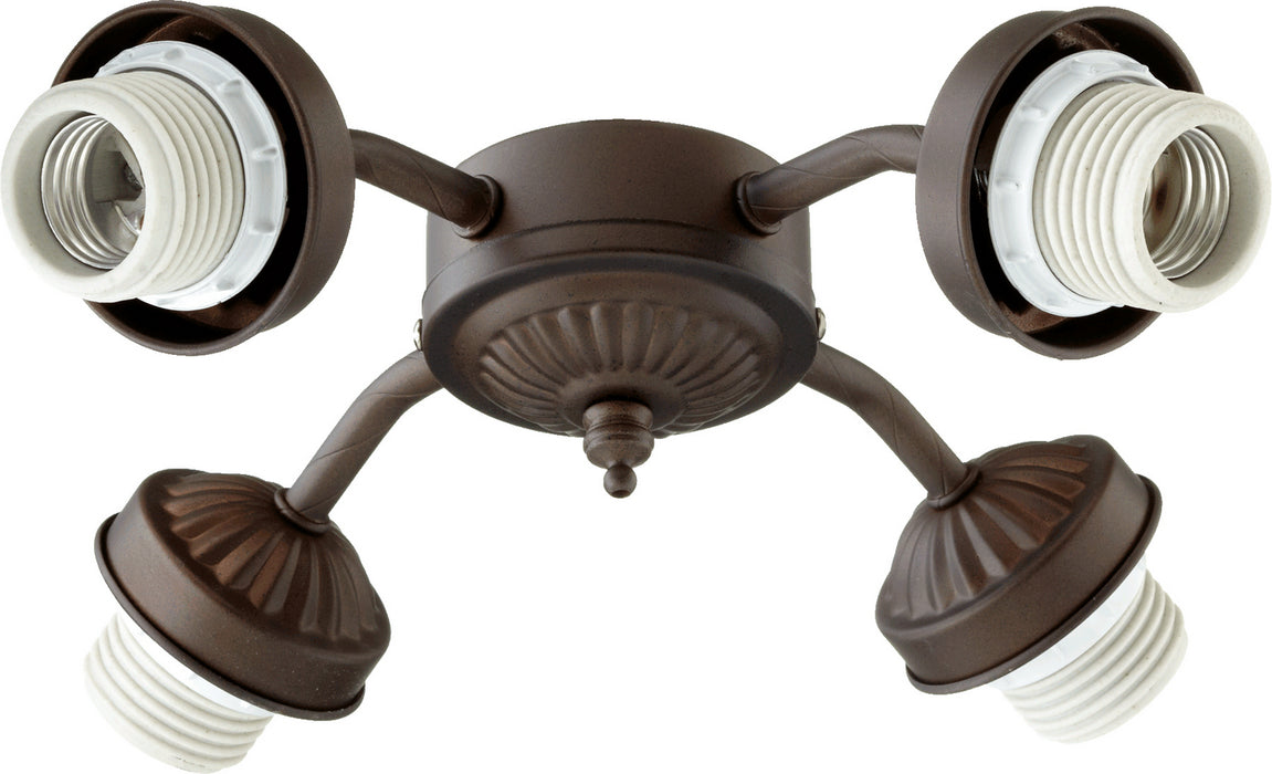 Myhouse Lighting Quorum - 2444-8086 - LED Fan Light Kit - 2444 Light Kits - Oiled Bronze