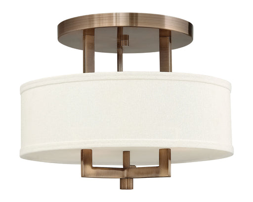 Myhouse Lighting Hinkley - 3200BR - LED Semi-Flush Mount - Hampton - Brushed Bronze