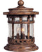 Myhouse Lighting Maxim - 40032CDSE - Three Light Outdoor Deck Lantern - Santa Barbara VX - Sienna