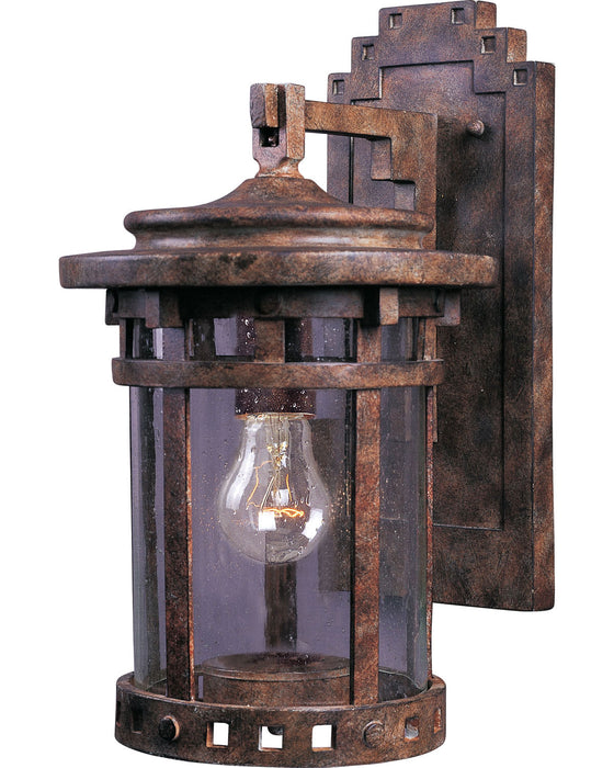 Myhouse Lighting Maxim - 40033CDSE - One Light Outdoor Wall Lantern - Santa Barbara VX - Sienna