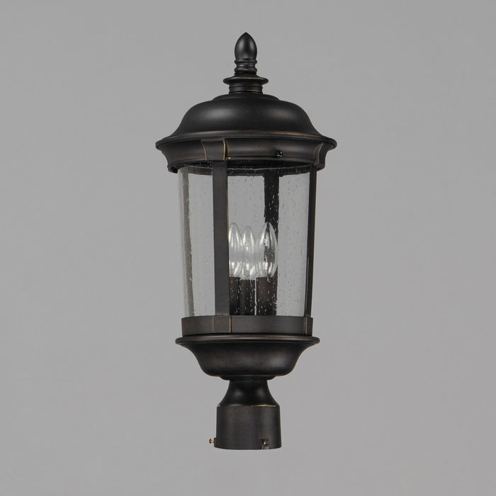 Myhouse Lighting Maxim - 40091CDBZ - Three Light Outdoor Pole/Post Lantern - Dover VX - Bronze