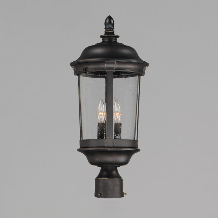 Myhouse Lighting Maxim - 40091CDBZ - Three Light Outdoor Pole/Post Lantern - Dover VX - Bronze