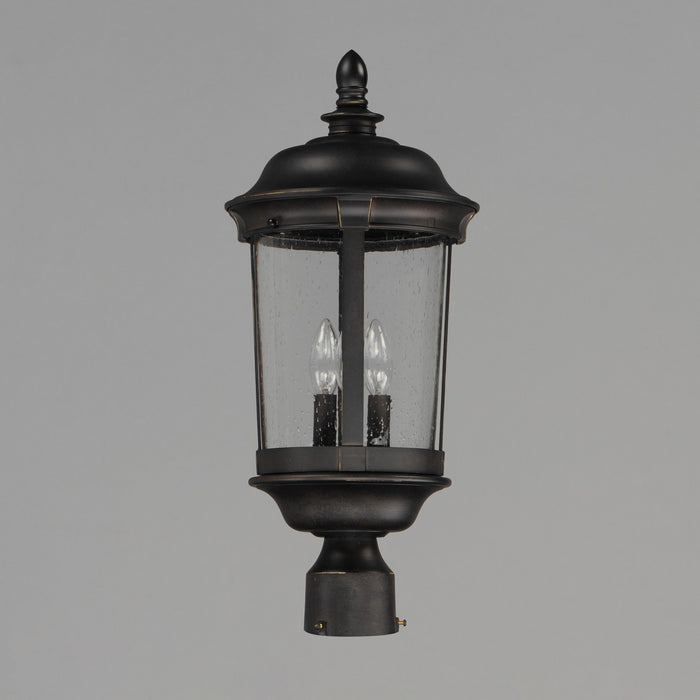 Myhouse Lighting Maxim - 40091CDBZ - Three Light Outdoor Pole/Post Lantern - Dover VX - Bronze