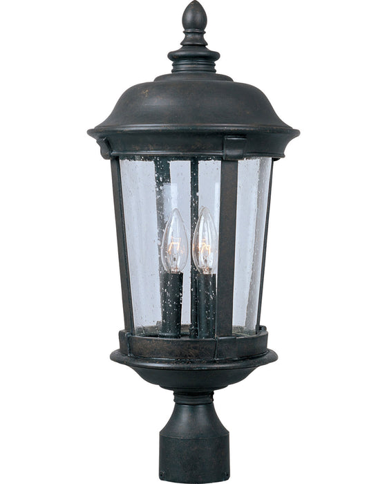Myhouse Lighting Maxim - 40092CDBZ - Three Light Outdoor Pole/Post Lantern - Dover VX - Bronze