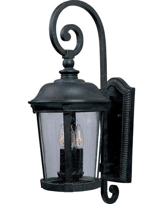 Myhouse Lighting Maxim - 40095CDBZ - Three Light Outdoor Wall Lantern - Dover VX - Bronze