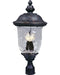 Myhouse Lighting Maxim - 40420WGOB - Three Light Outdoor Pole/Post Lantern - Carriage House VX - Oriental Bronze