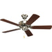 Myhouse Lighting Progress Lighting - P2500-09 - 42"Ceiling Fan - Airpro - Brushed Nickel