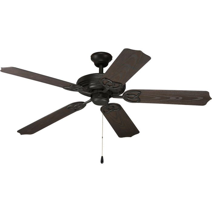 Myhouse Lighting Progress Lighting - P2502-80 - 52"Ceiling Fan - Airpro - Forged Black