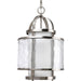 Myhouse Lighting Progress Lighting - P3701-09 - One Light Foyer Pendant - Bay Court - Brushed Nickel