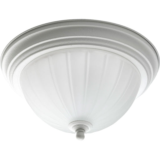 Myhouse Lighting Progress Lighting - P3816-30 - One Light Flush Mount - Melon Glass - White