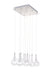 Myhouse Lighting ET2 - E20116-18 - Nine Light Pendant - Larmes - Polished Chrome