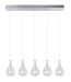 Myhouse Lighting ET2 - E23115-18 - Five Light Pendant - Larmes - Polished Chrome