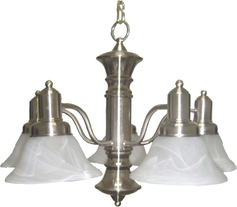 Myhouse Lighting Maxim - 20325MRSN - Five Light Chandelier - Newburg - Satin Nickel