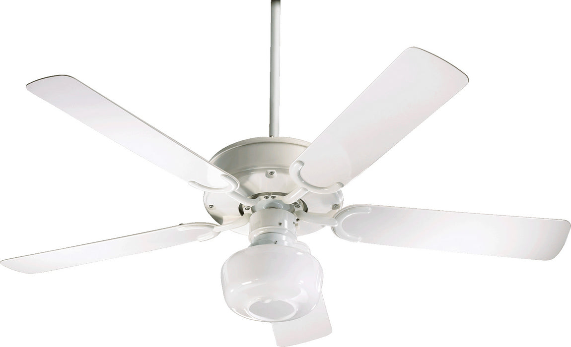 Myhouse Lighting Quorum - 146525-6 - 52"Patio Fan - All-Weather Allure - White