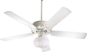 Myhouse Lighting Quorum - 146525-6 - 52"Patio Fan - All-Weather Allure - White