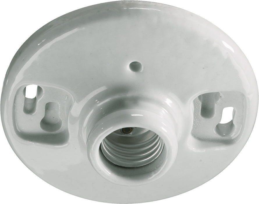 Myhouse Lighting Quorum - 7-222 - One Light Ceiling Mount - Keyless - White