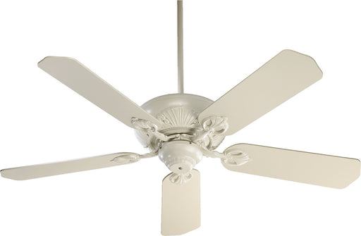 Myhouse Lighting Quorum - 78525-67 - 52"Ceiling Fan - Chateaux - Antique White