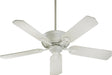 Myhouse Lighting Quorum - 78525-8 - 52"Ceiling Fan - Chateaux - Studio White