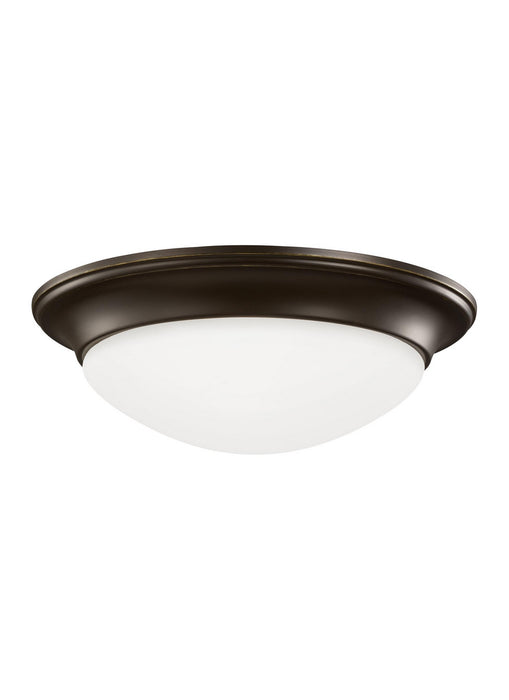 Myhouse Lighting Generation Lighting - 75435-710 - Two Light Flush Mount - Nash - Bronze