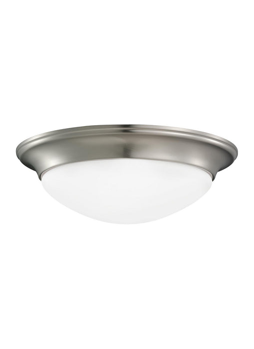 Myhouse Lighting Generation Lighting - 75435-962 - Two Light Flush Mount - Nash - Brushed Nickel