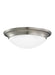 Myhouse Lighting Generation Lighting - 75435-962 - Two Light Flush Mount - Nash - Brushed Nickel