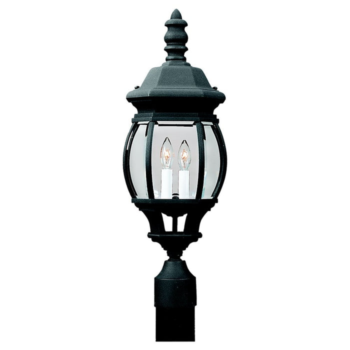Myhouse Lighting Generation Lighting - 82200-12 - Two Light Outdoor Post Lantern - Wynfield - Black