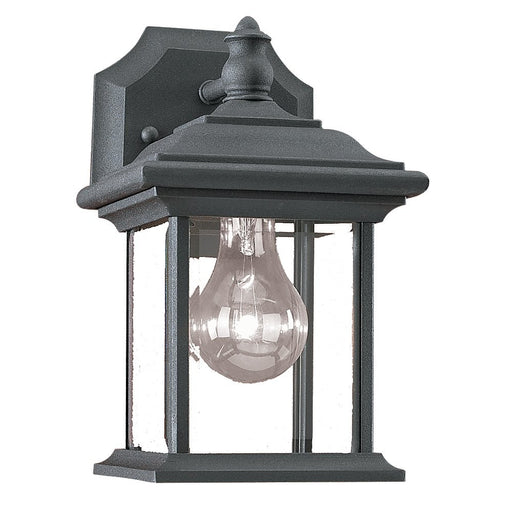 Myhouse Lighting Generation Lighting - 85200-12 - One Light Outdoor Wall Lantern - Wynfield - Black