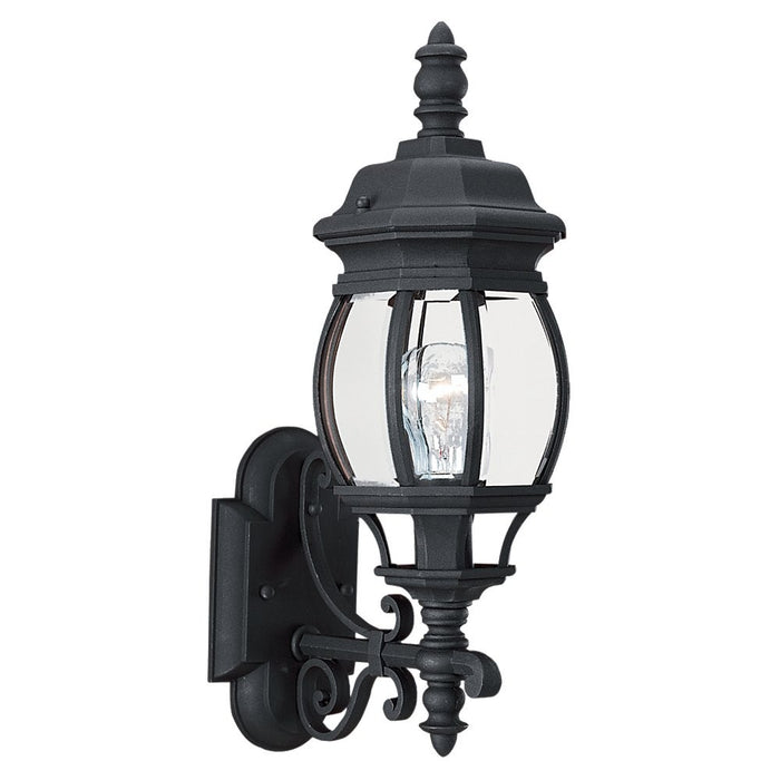 Myhouse Lighting Generation Lighting - 88200-12 - One Light Outdoor Wall Lantern - Wynfield - Black