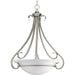 Myhouse Lighting Progress Lighting - P3847-09 - Three Light Pendant - Torino - Brushed Nickel