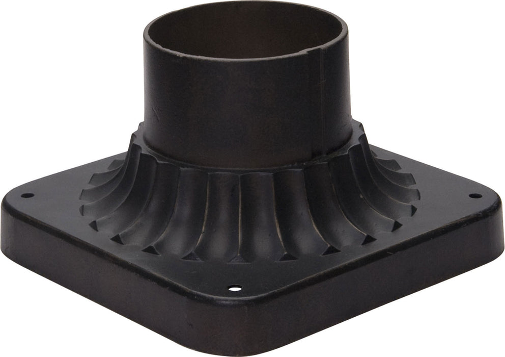 Myhouse Lighting Maxim - 2001BZ - Outdoor Essentials Cast Pier Mount - Outdoor Essentials - 200x - Bronze