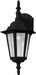 Myhouse Lighting Maxim - 3002CLBK - One Light Outdoor Wall Lantern - Builder Cast - Black