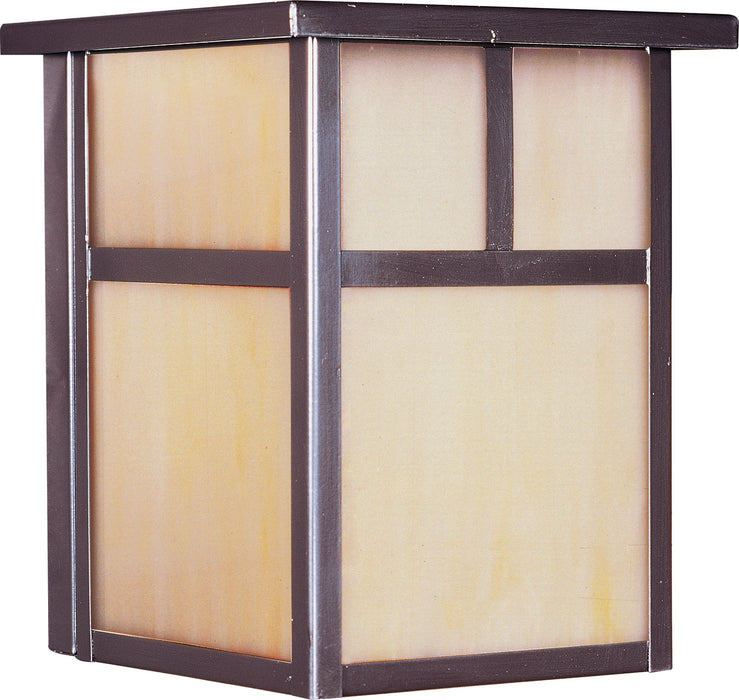 Myhouse Lighting Maxim - 4050HOBU - One Light Outdoor Wall Lantern - Coldwater - Burnished