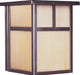 Myhouse Lighting Maxim - 4050HOBU - One Light Outdoor Wall Lantern - Coldwater - Burnished