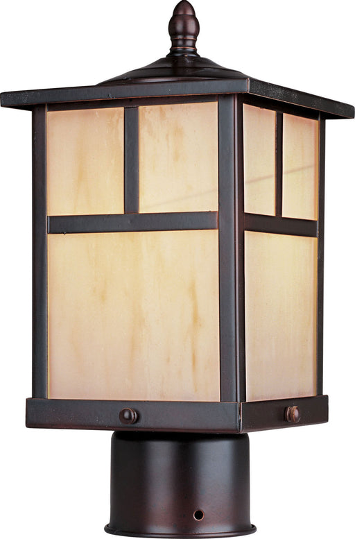 Myhouse Lighting Maxim - 4055HOBU - One Light Outdoor Pole/Post Lantern - Coldwater - Burnished
