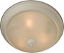 Myhouse Lighting Maxim - 5842MRTW - Three Light Flush Mount - Essentials - 584x - Textured White