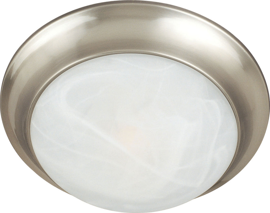 Myhouse Lighting Maxim - 5851MRSN - Two Light Flush Mount - Essentials - 585x - Satin Nickel