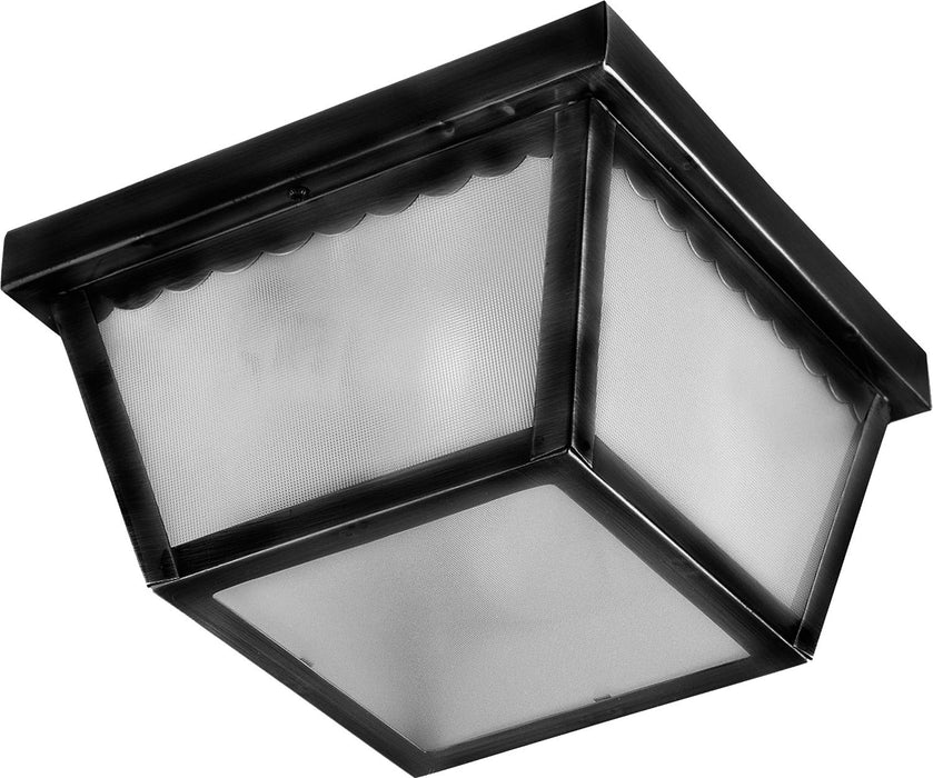 Myhouse Lighting Maxim - 6203FTBK - One Light Outdoor Ceiling Mount - Outdoor Essentials - 620x - Black