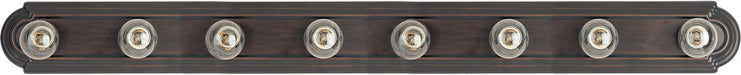 Myhouse Lighting Maxim - 7128OI - Eight Light Bath Vanity - Essentials - 712x - Oil Rubbed Bronze