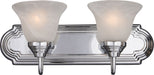 Myhouse Lighting Maxim - 8012MRPC - Two Light Bath Vanity - Essentials - 801x - Polished Chrome
