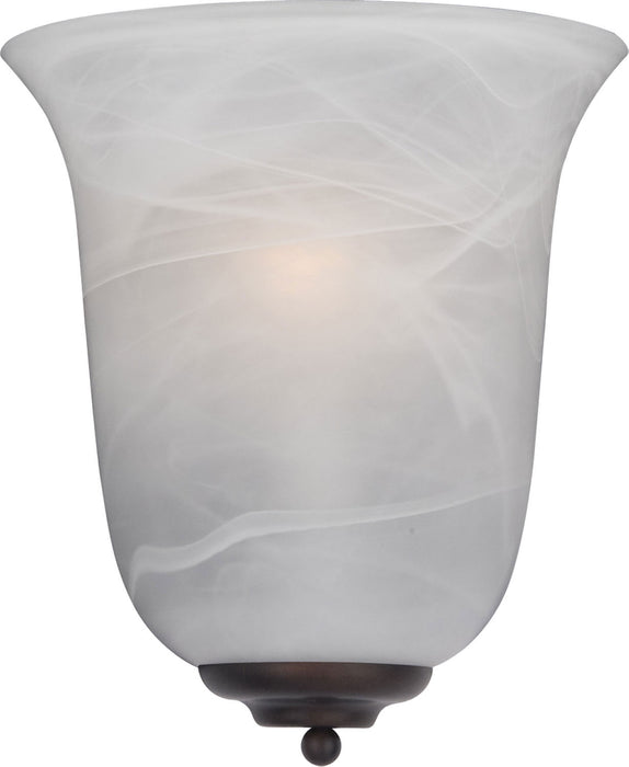 Myhouse Lighting Maxim - 20580MROI - One Light Wall Sconce - Essentials - 2058x - Oil Rubbed Bronze